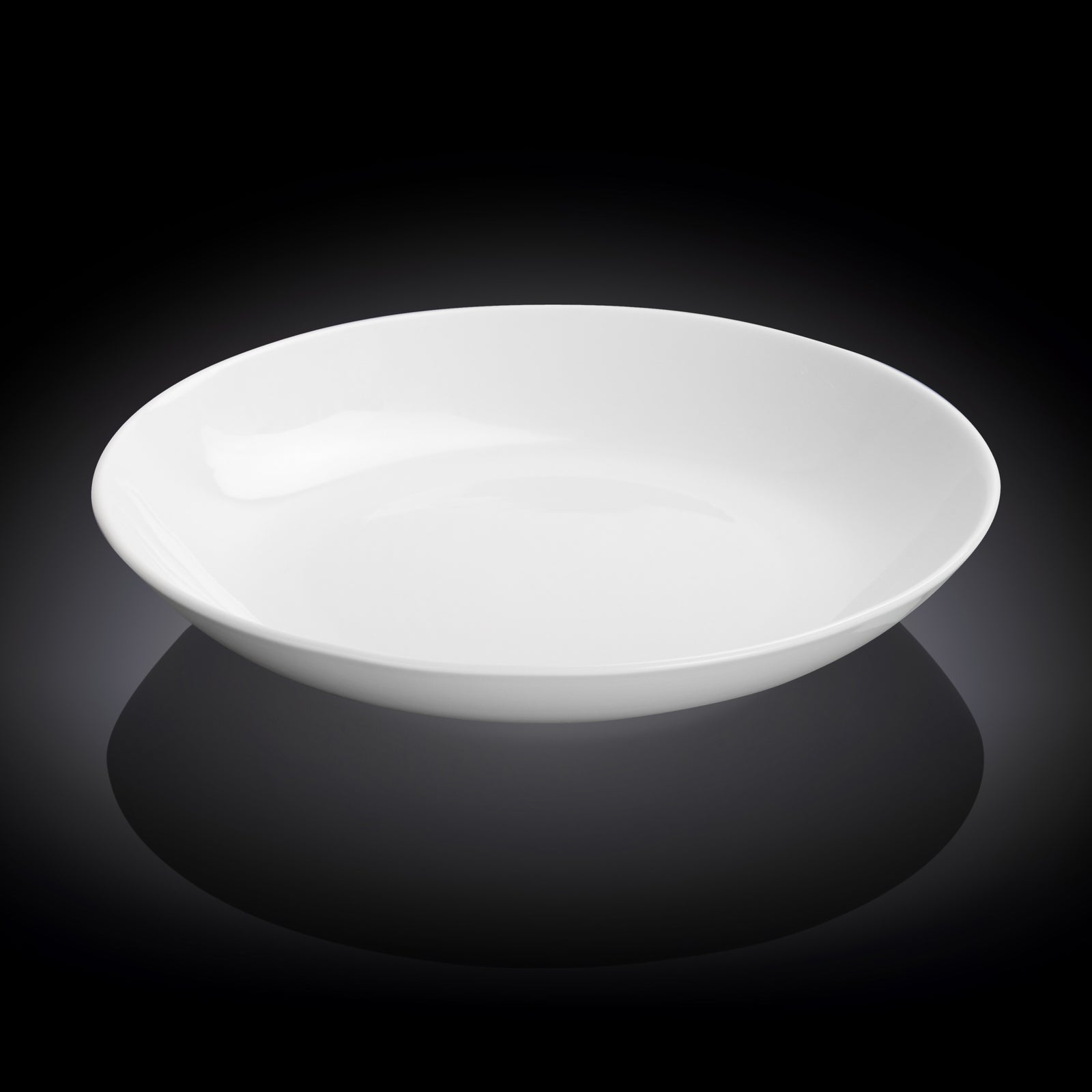 Wilmax White Round Deep Plate & Platter - 25.5 cm