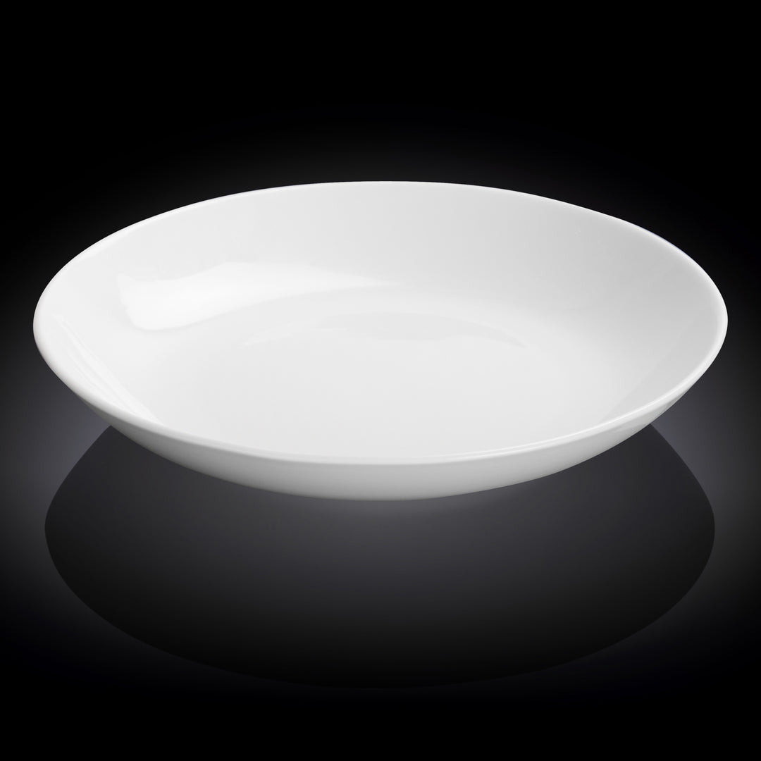 Wilmax White Round Deep Plate &amp; Platter - 30.5 cm