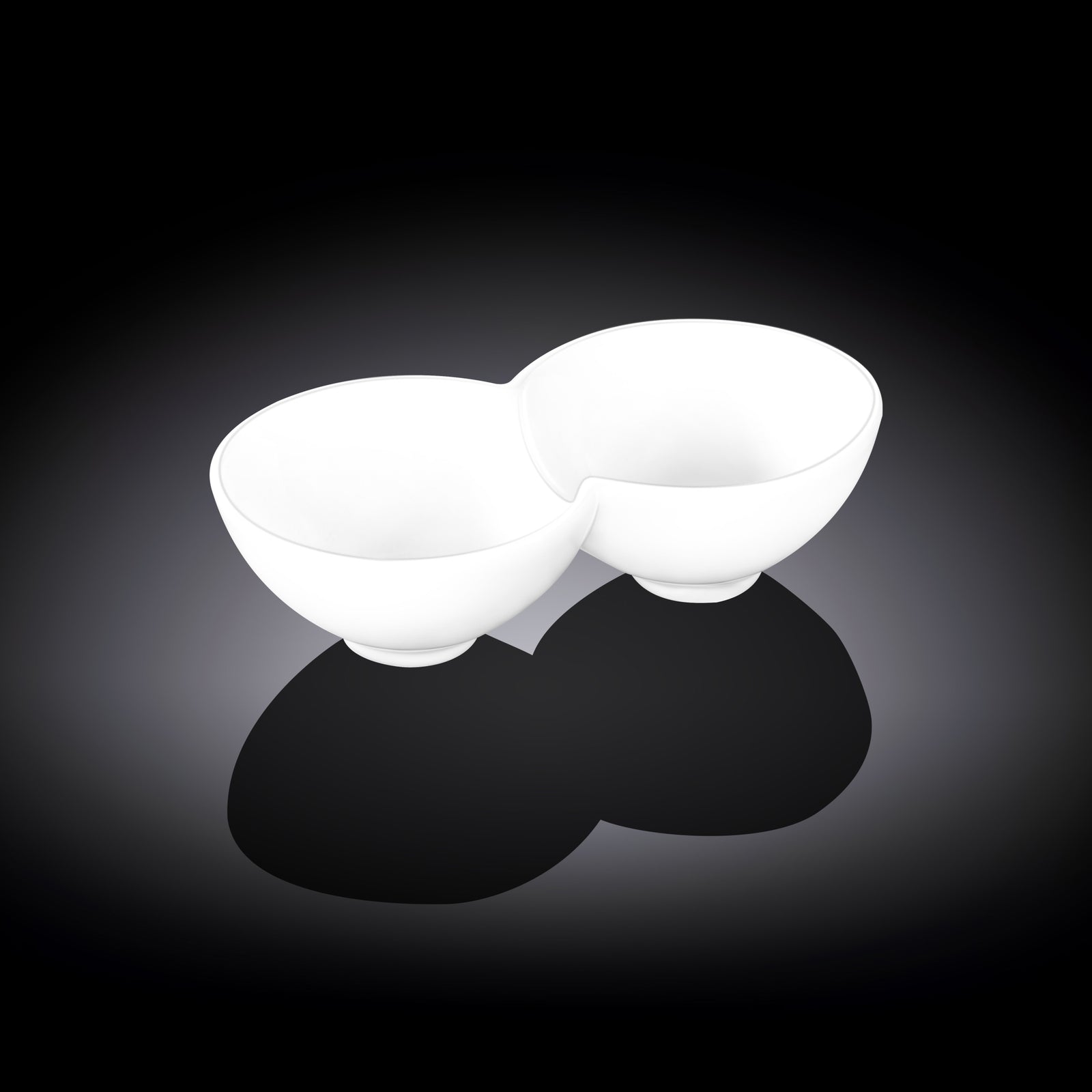 Wilmax White Divided Dish - WL-992600/A