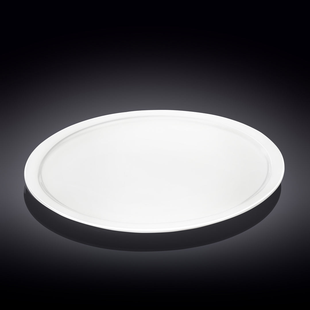 Wilmax White Pizza Plate - WL-992618/A