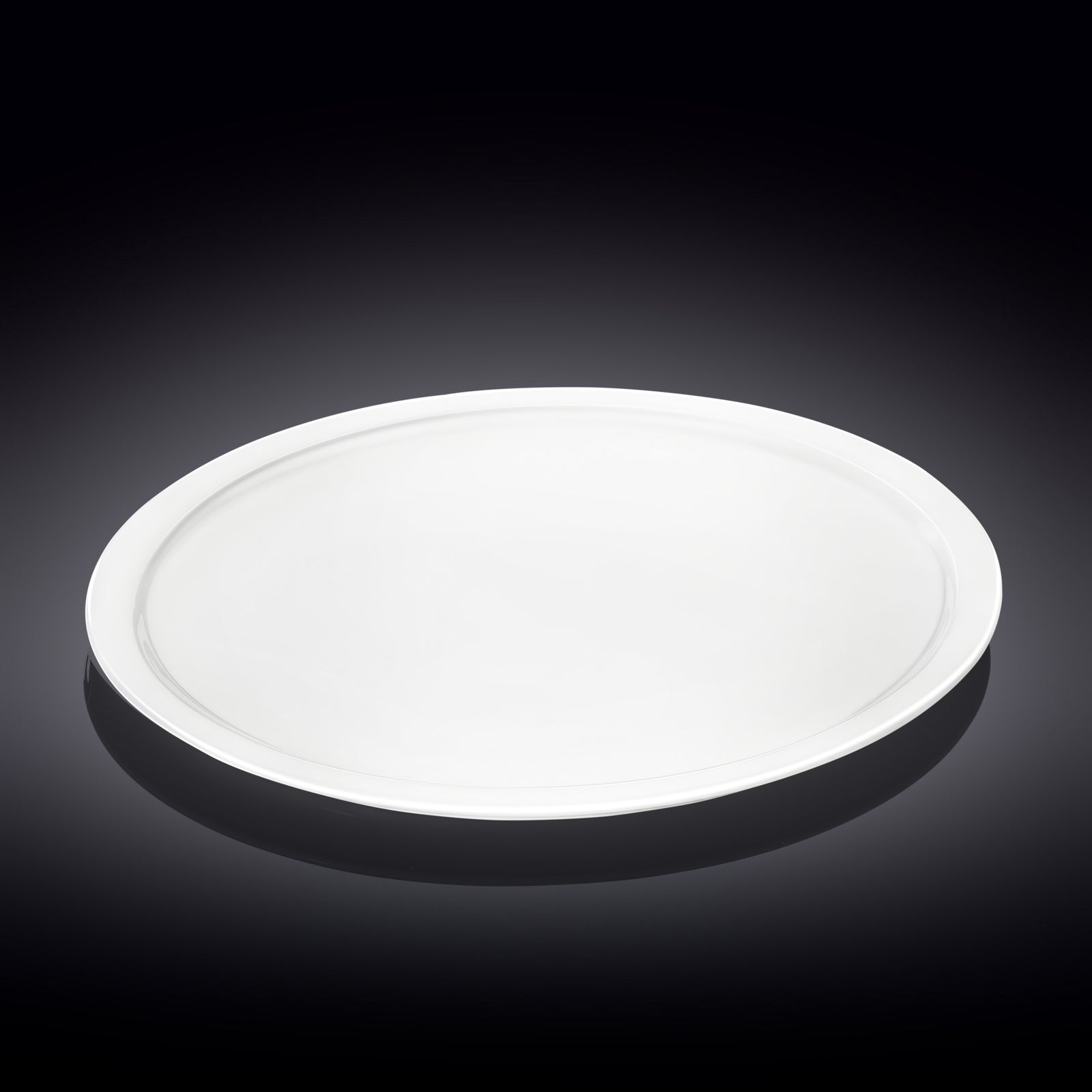 Wilmax White Pizza Plate - WL-992618/A