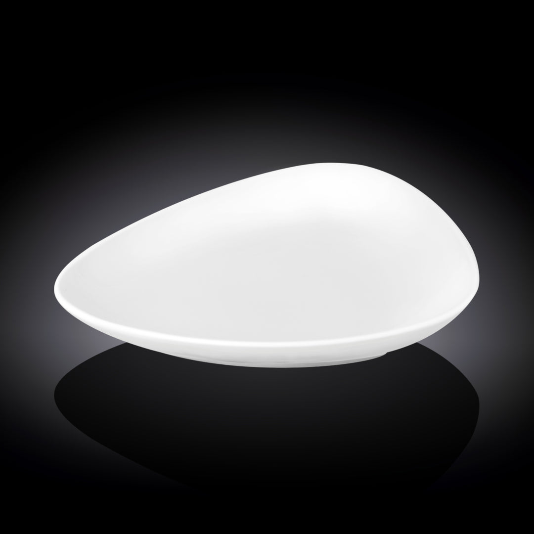 Wilmax White Triangular Dish - WL-992784/A