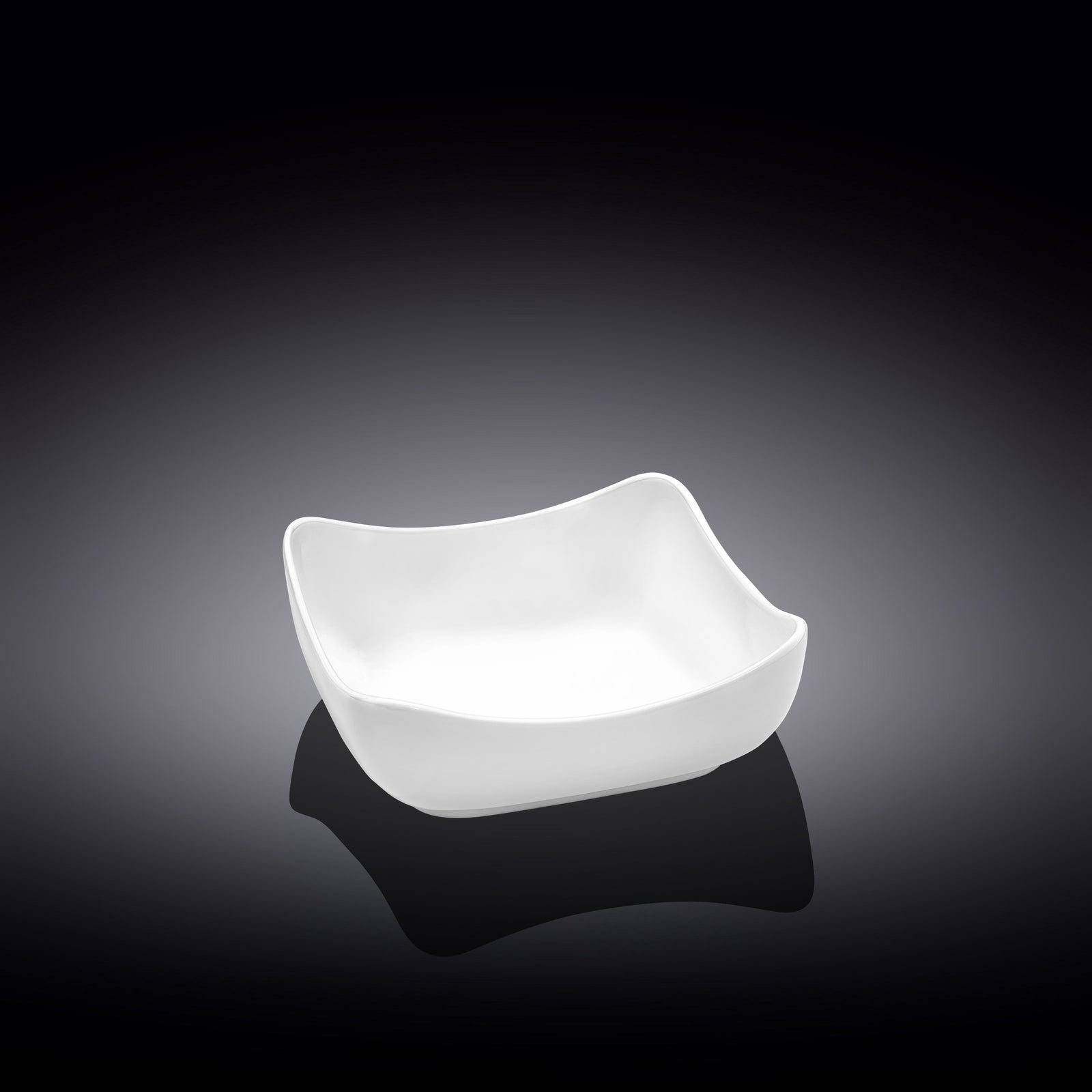 Wilmax England Square White Porcelain Bowl 11.5x11.5 cm 300 ml