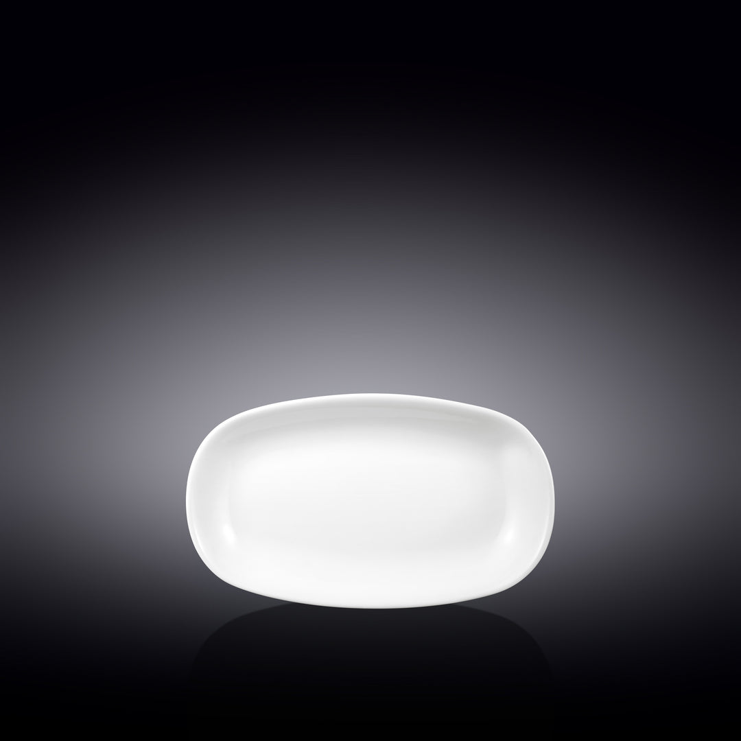 Wilmax White Deep Superellipse Dish - alternate view