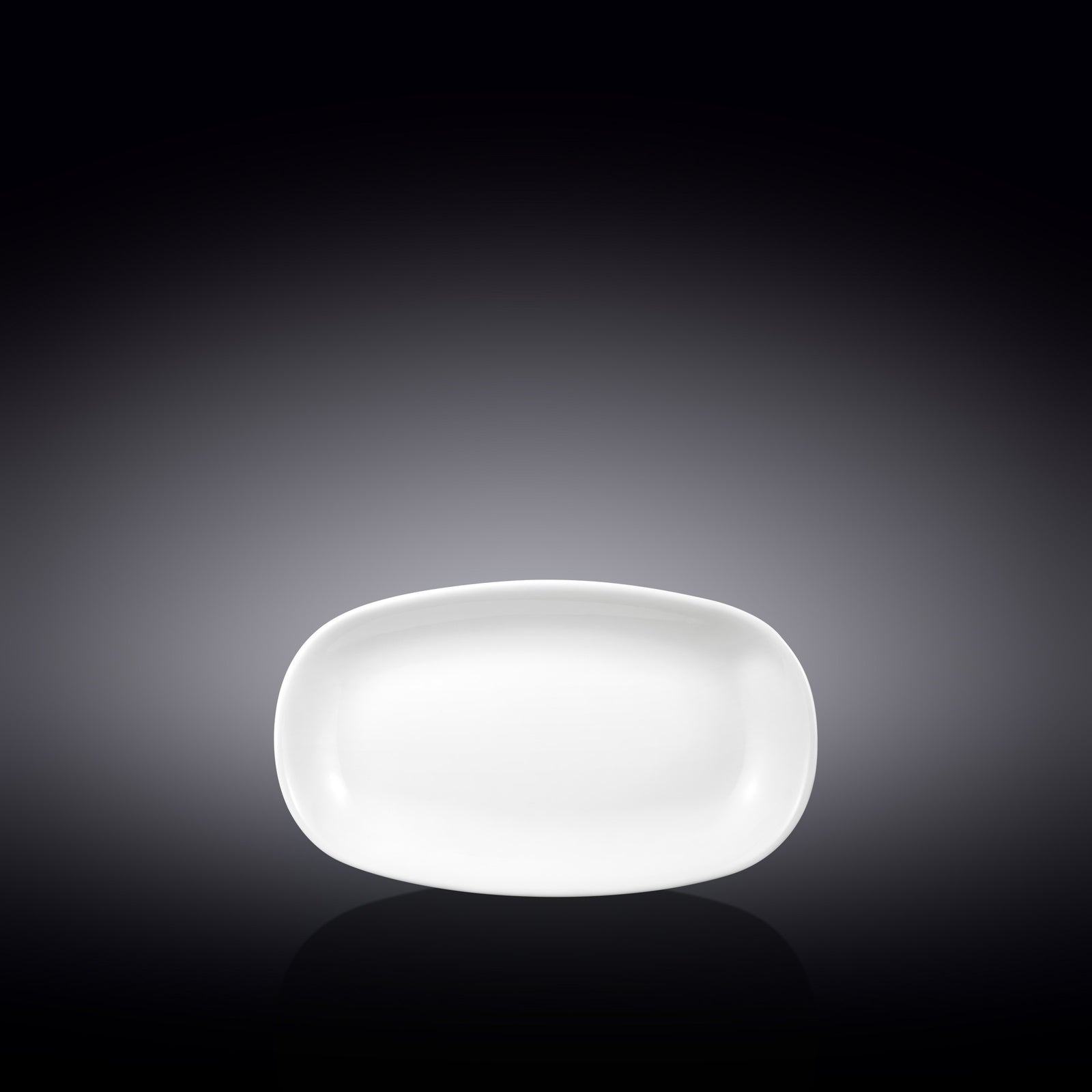 Wilmax White Deep Superellipse Dish - alternate view