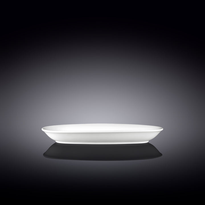 Wilmax White Deep Superellipse Dish - top view