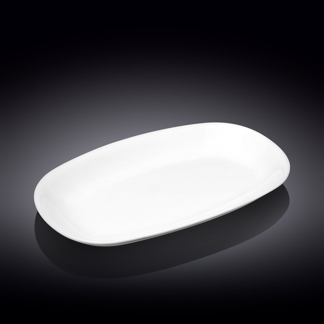 Wilmax White Deep Superellipse Dish - WL-992928/A