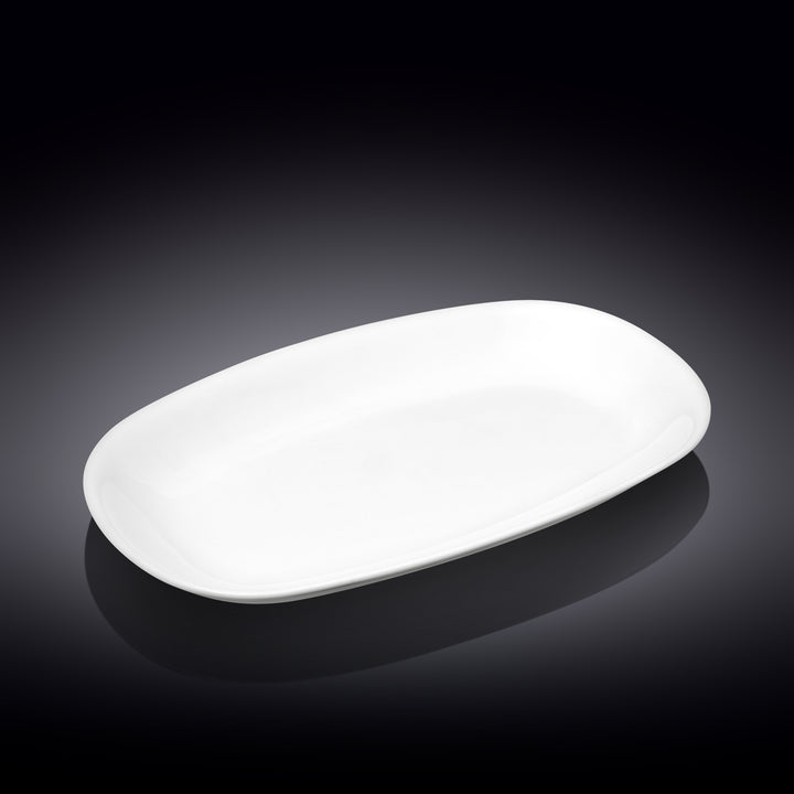 Wilmax White Deep Superellipse Dish - WL-992928/A