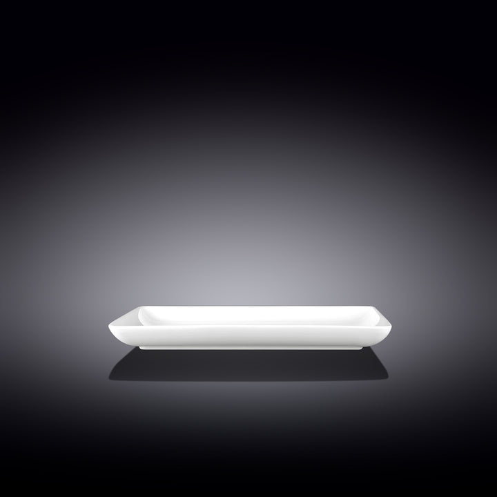 Wilmax White Rectangular Dish - detail view