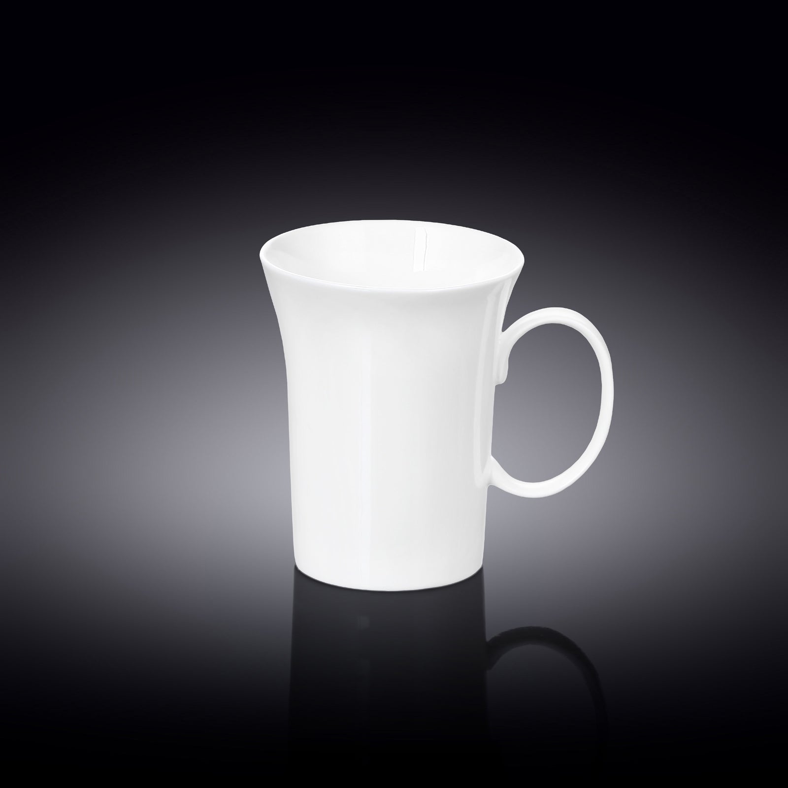 Wilmax White Porcelain Mug - 350 ml - White
