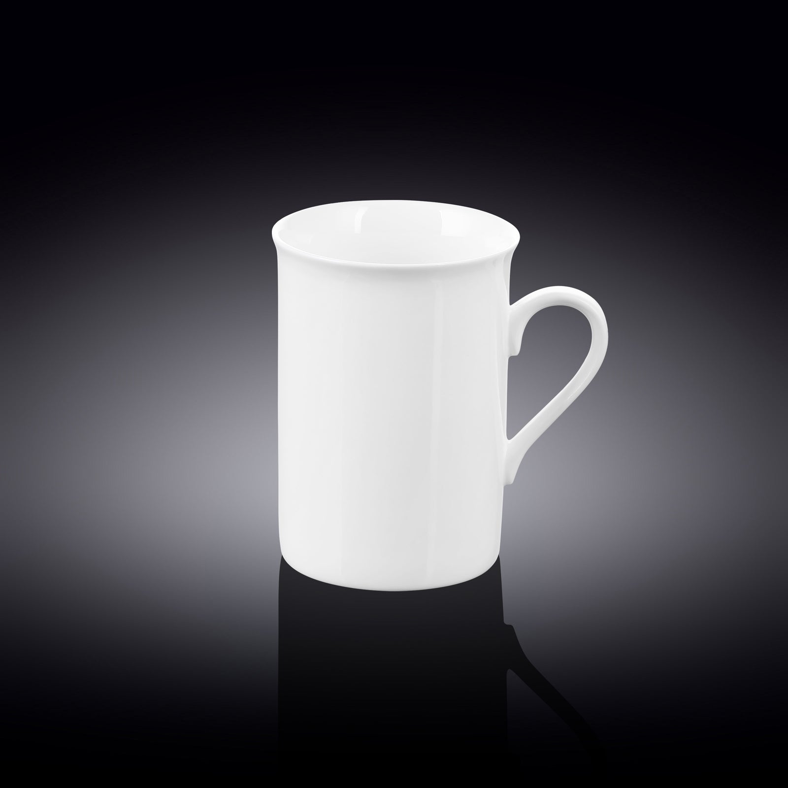 Wilmax White Porcelain Mug - 300 ml - White