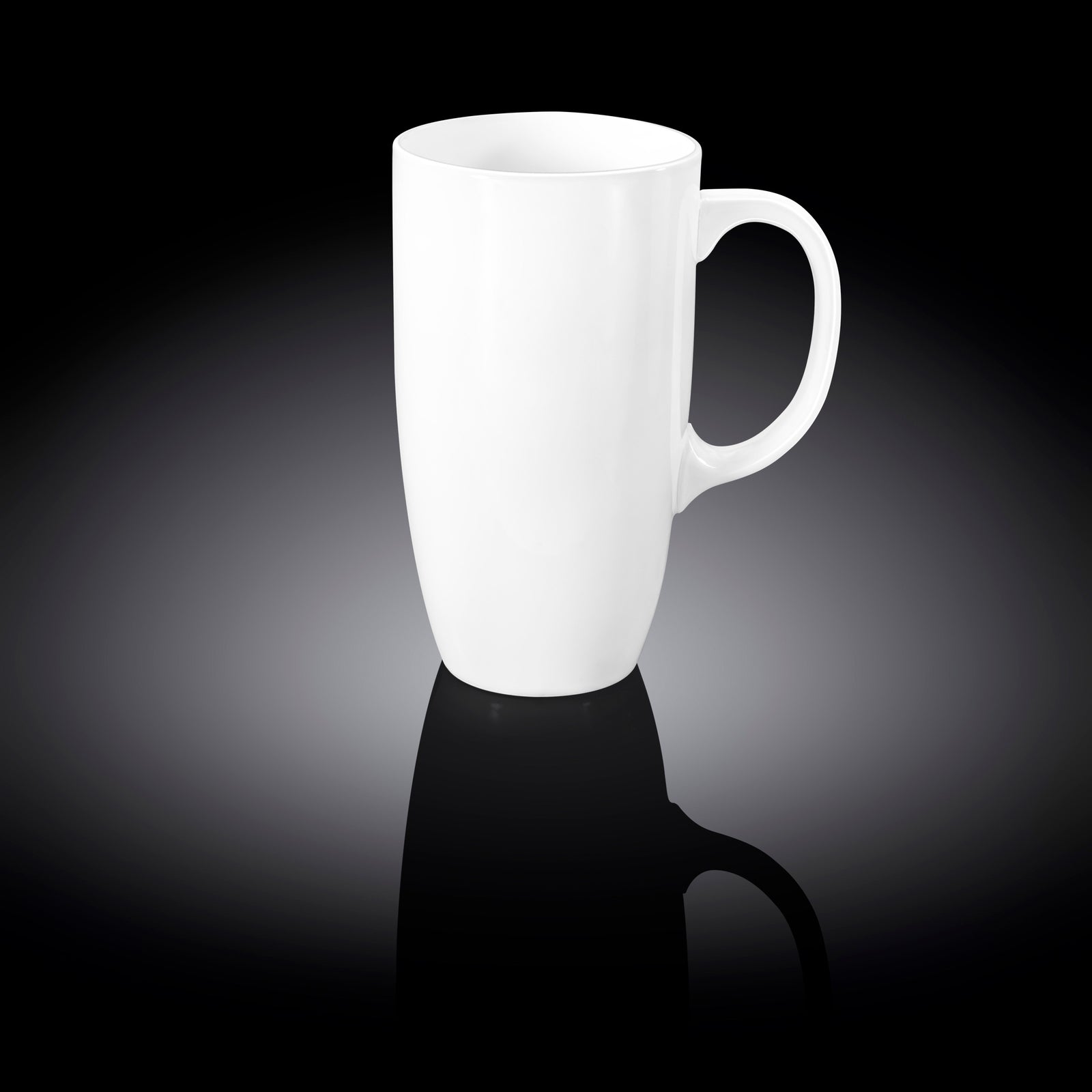 Wilmax White Porcelain Mug - 630 ml - White