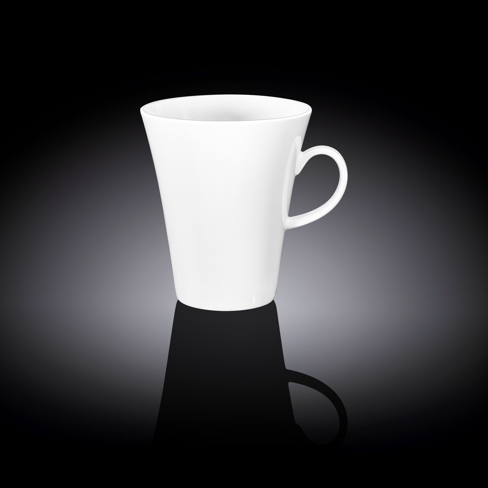 Wilmax White Porcelain Mug - 400 ml - White