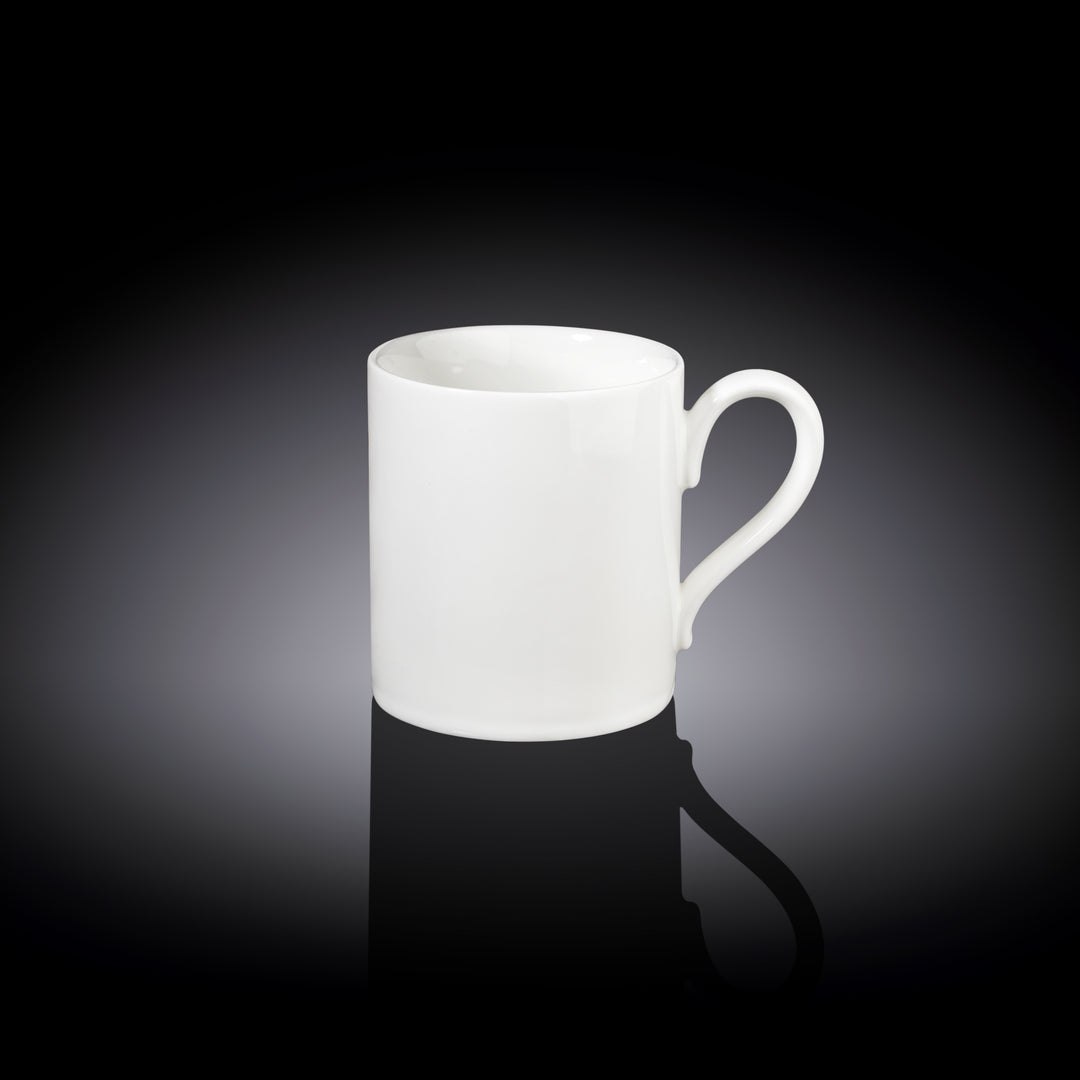 Wilmax White Porcelain Mug - 300 ml - White