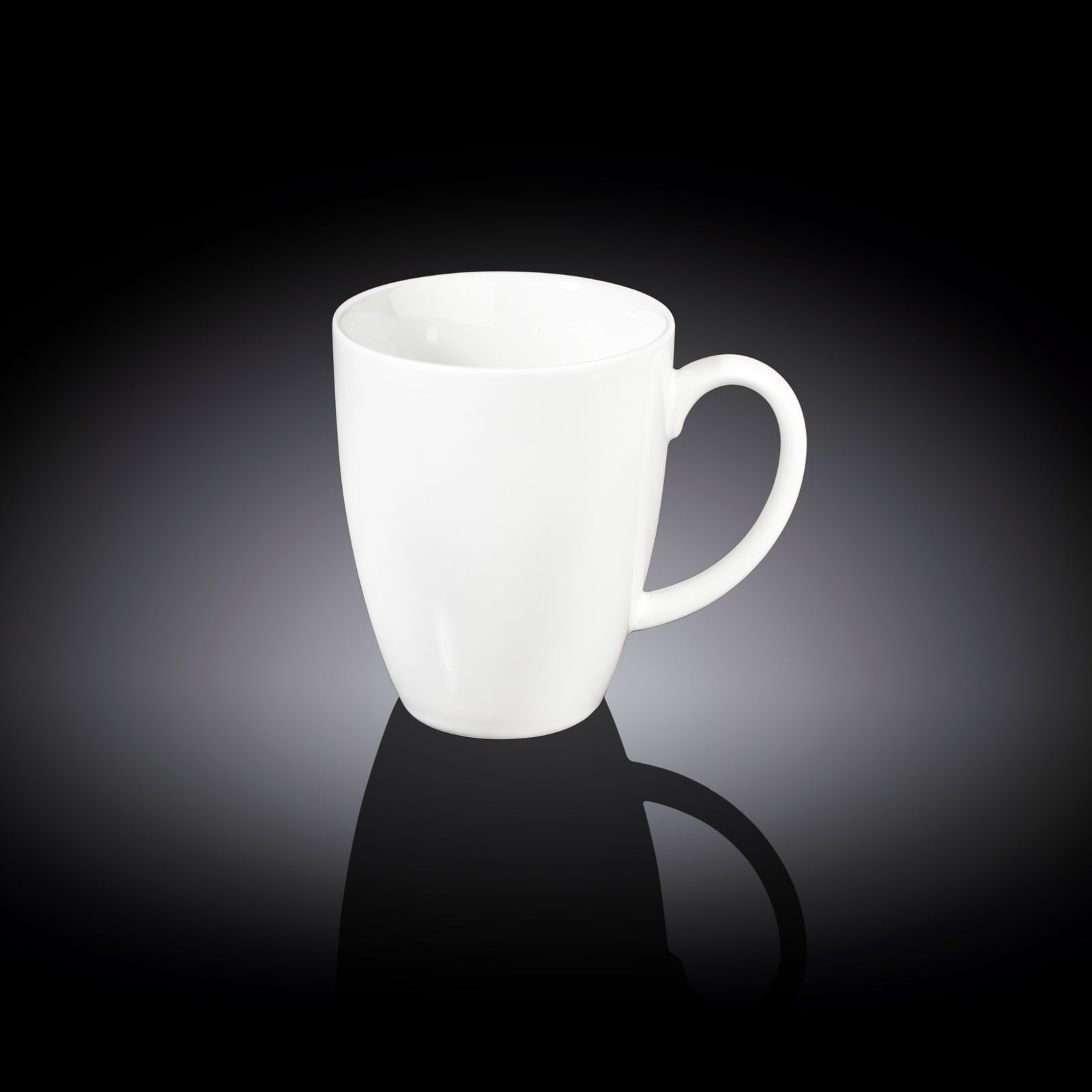 Wilmax Olivia White Porcelain Mug - 320 ml - White