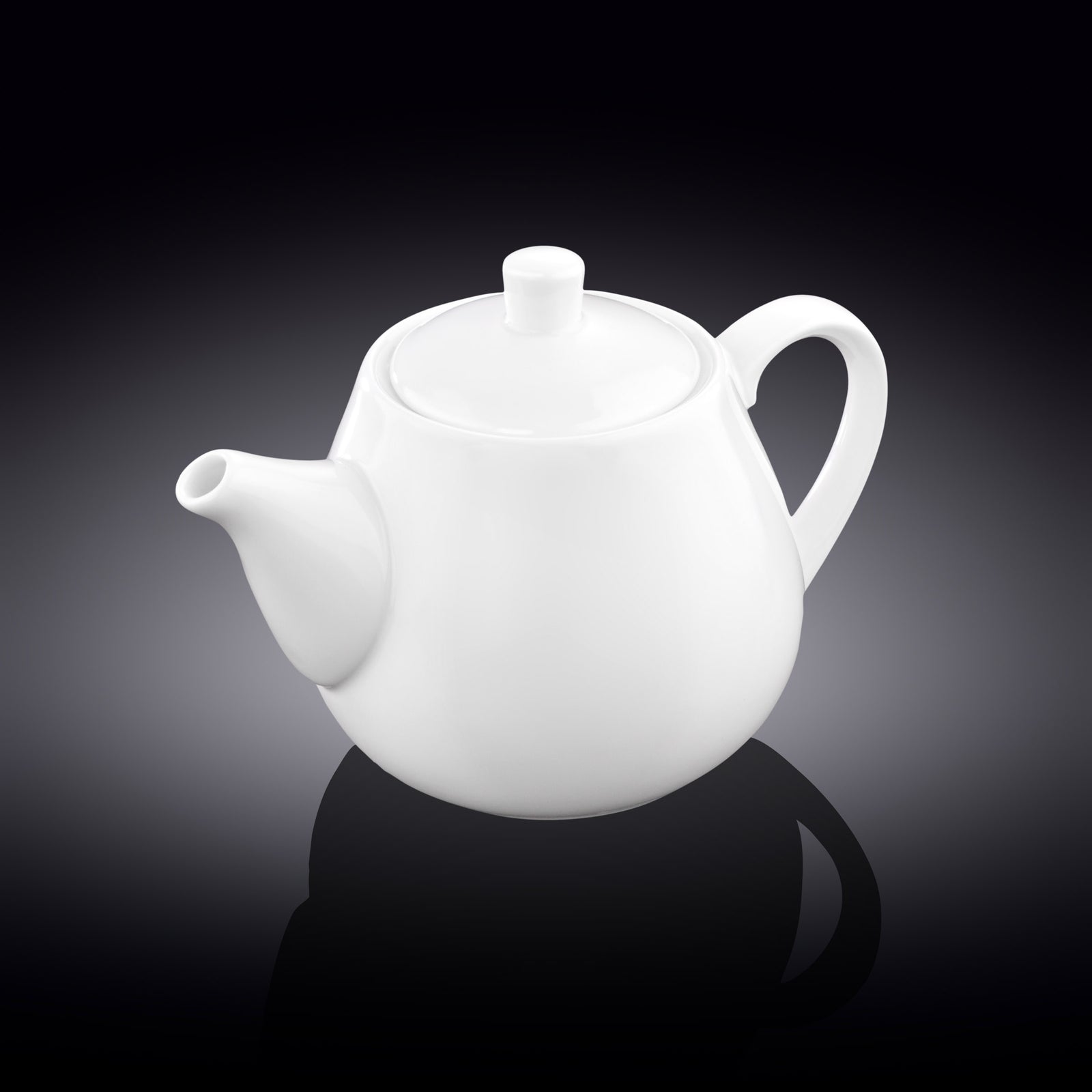 Wilmax White Porcelain Tea Pot - 700 ml - White