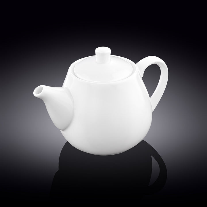 Wilmax White Porcelain Tea Pot - 700 ml - White