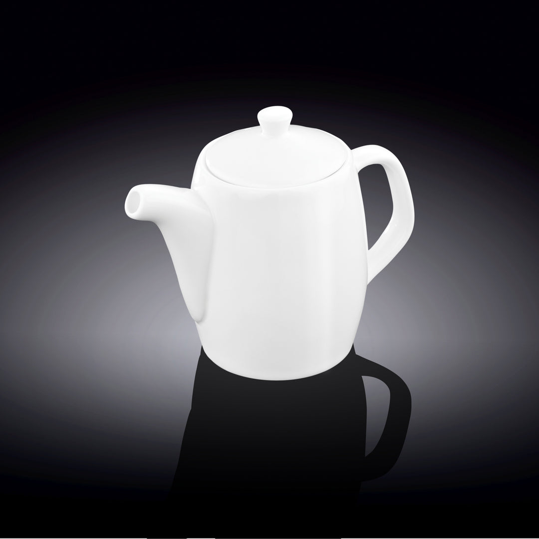 Wilmax White Porcelain Tea Pot - 350 ml - White