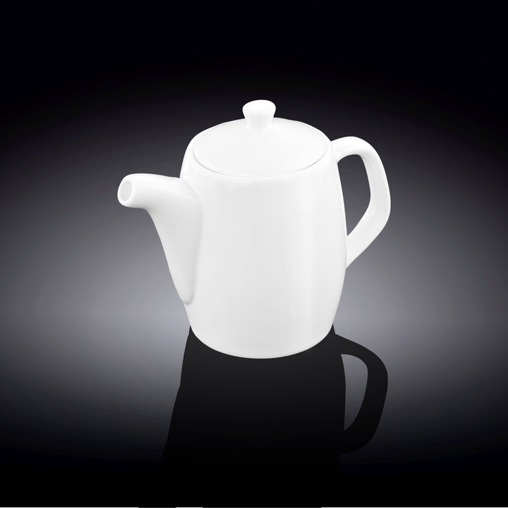 Wilmax White Porcelain Tea Pot - 350 ml - White