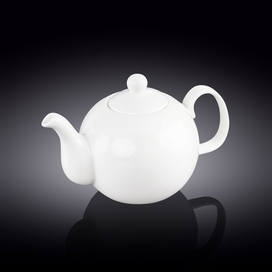 Wilmax Olivia White Porcelain Tea Pot - 500 ml - White