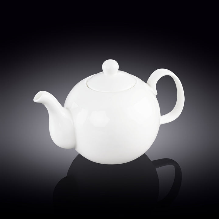 Wilmax Olivia White Porcelain Tea Pot - 500 ml - White