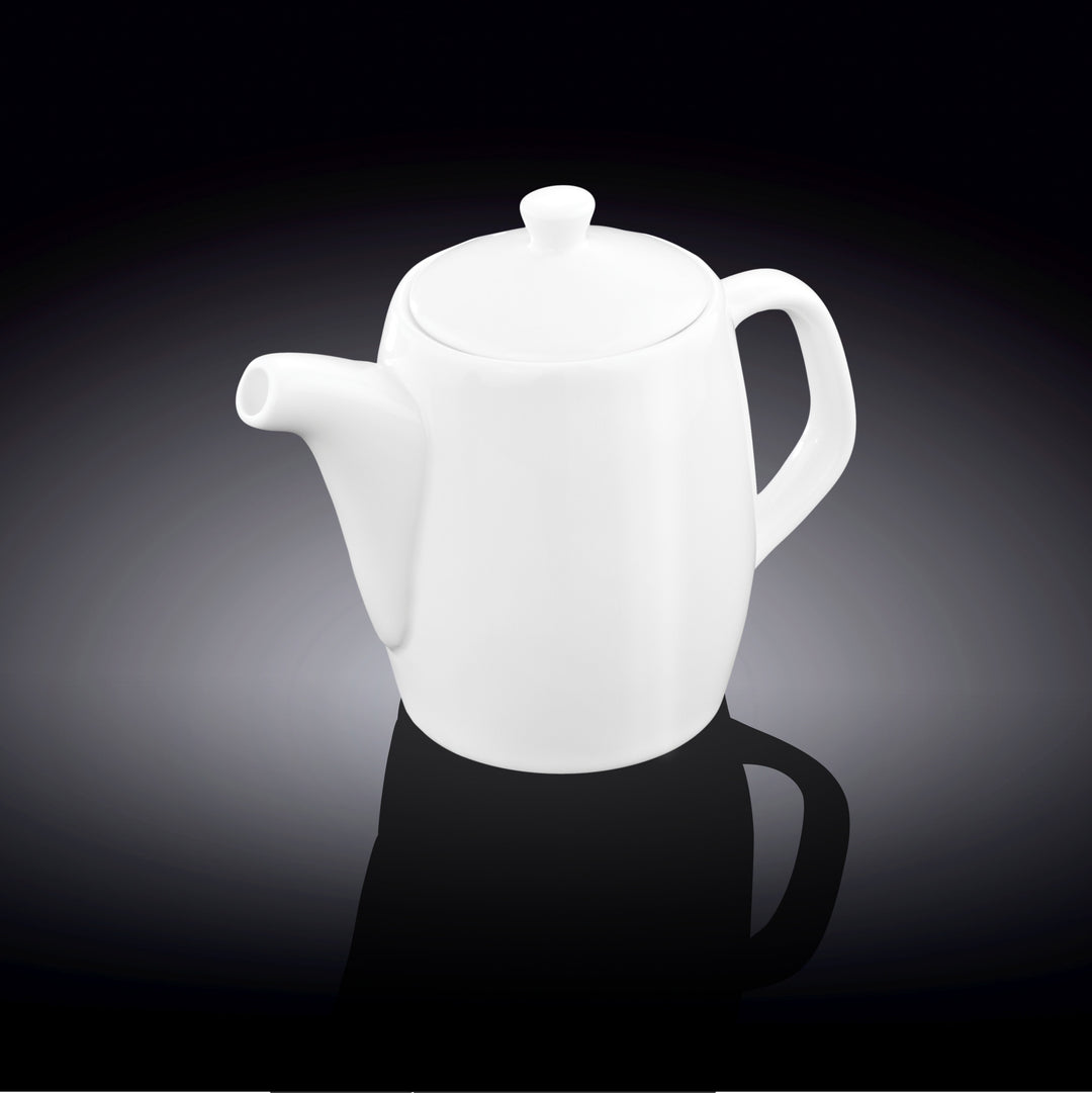 Wilmax White Porcelain Tea Pot - 500 ml - White