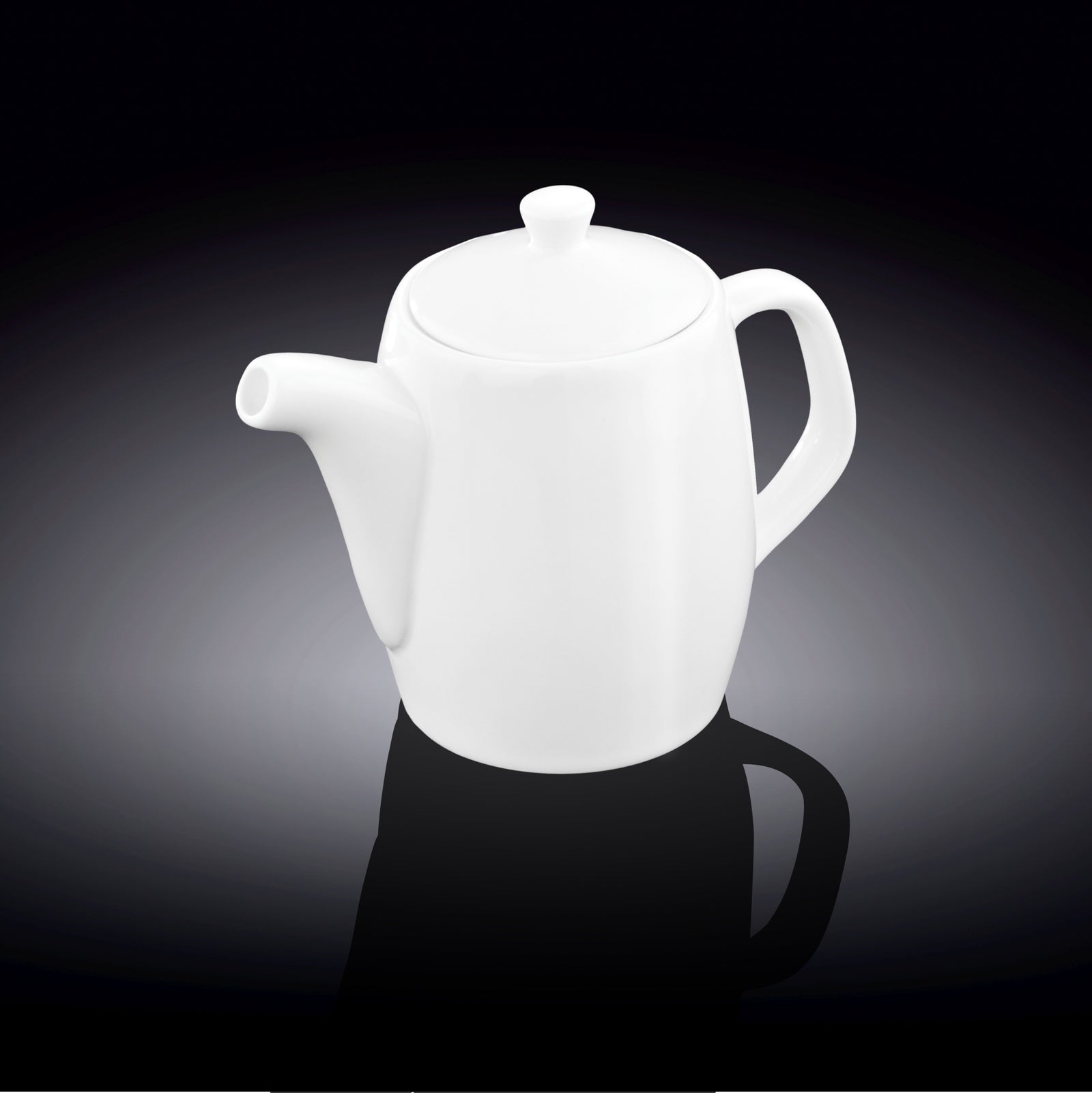 Wilmax White Porcelain Tea Pot - 500 ml - White