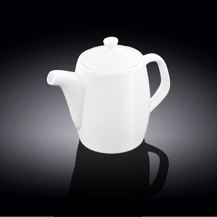 Wilmax White Porcelain Tea Pot - 500 ml - White