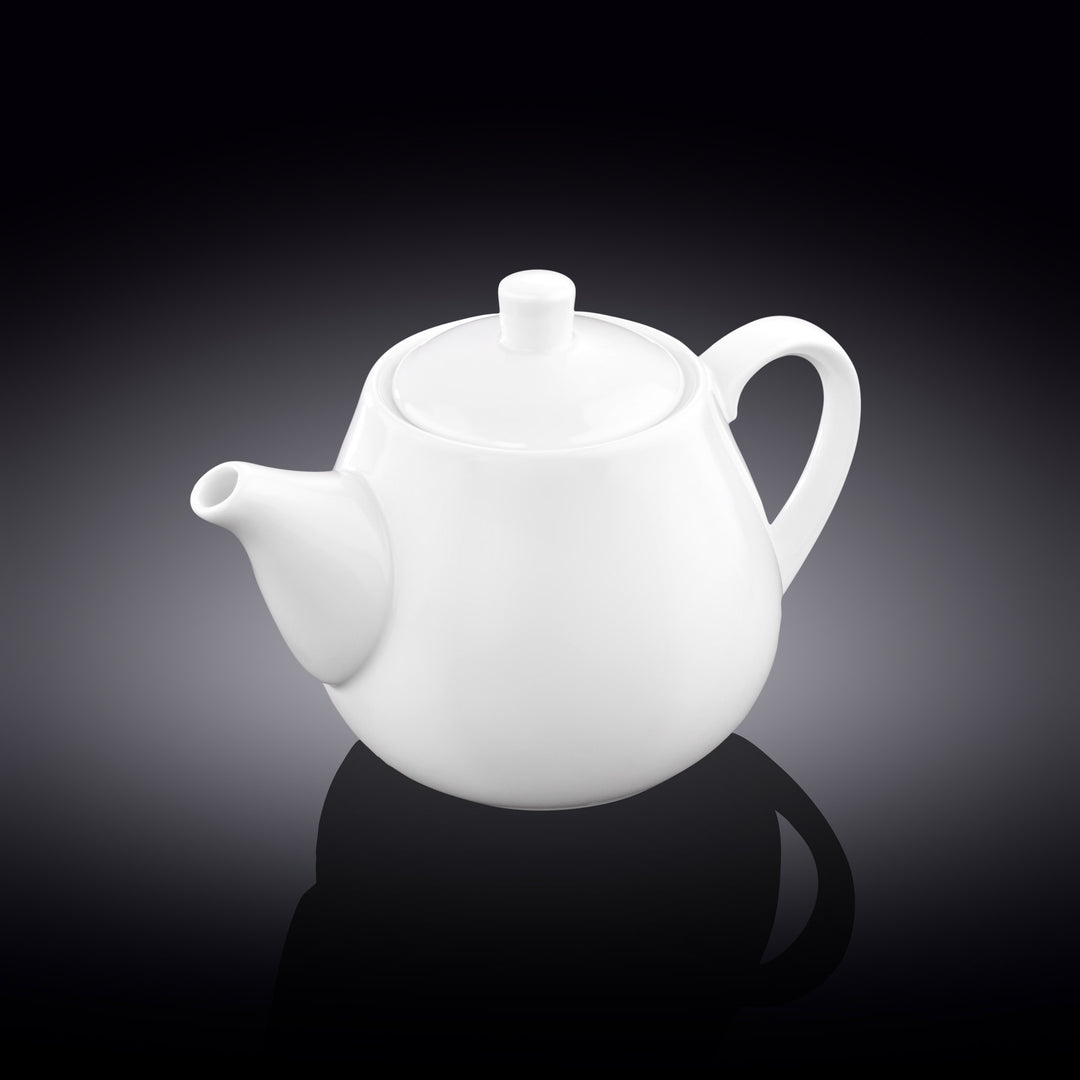 Wilmax White Porcelain Tea Pot - 500 ml - White