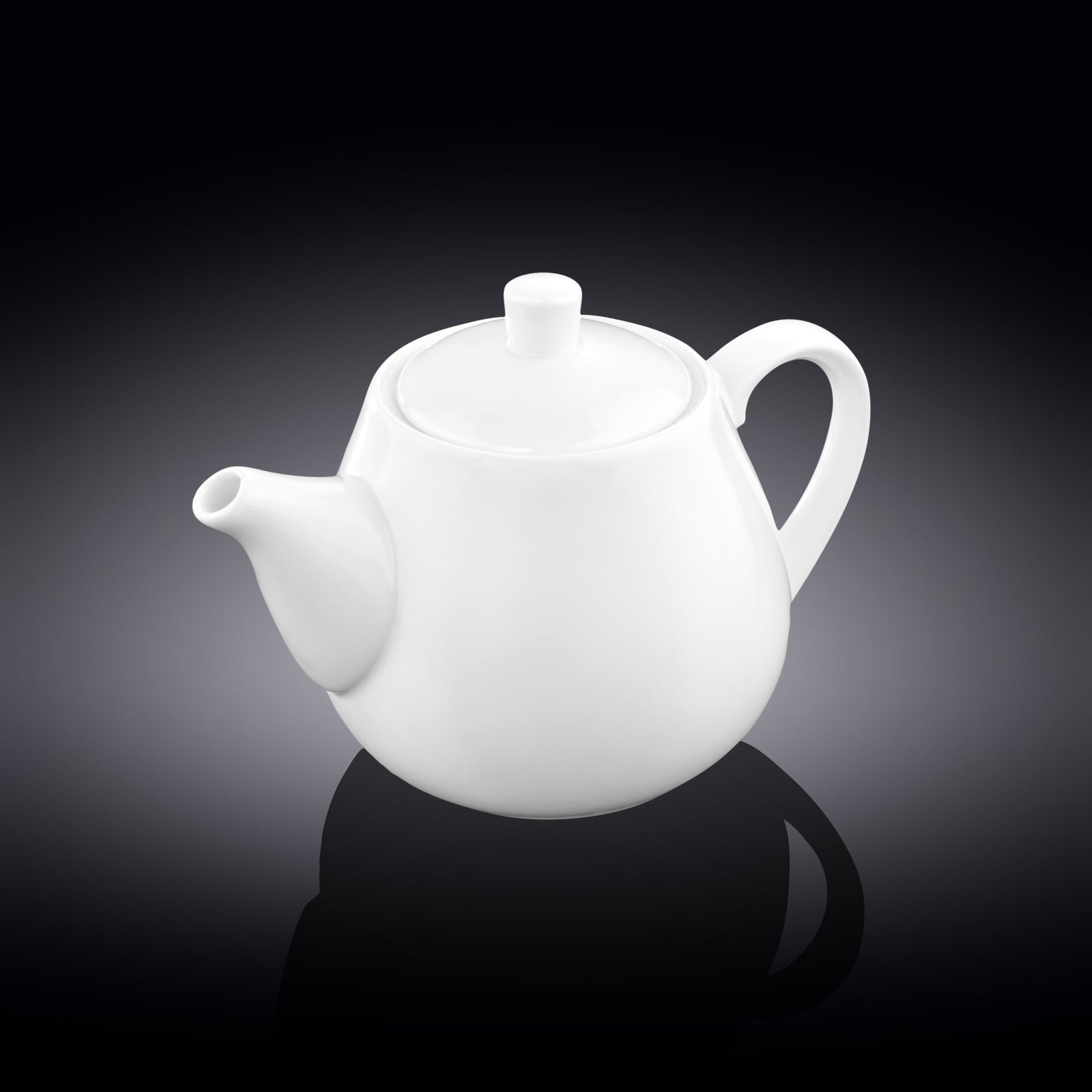 Wilmax White Porcelain Tea Pot - 500 ml - White