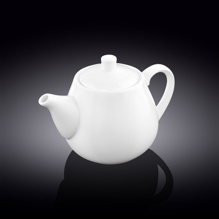 Wilmax White Porcelain Tea Pot - 500 ml - White