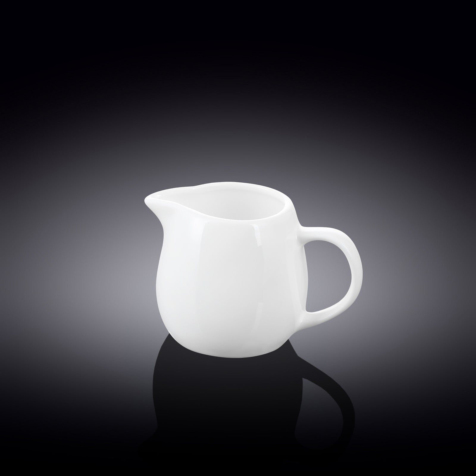 Wilmax White Porcelain Creamer - 150 ml - White