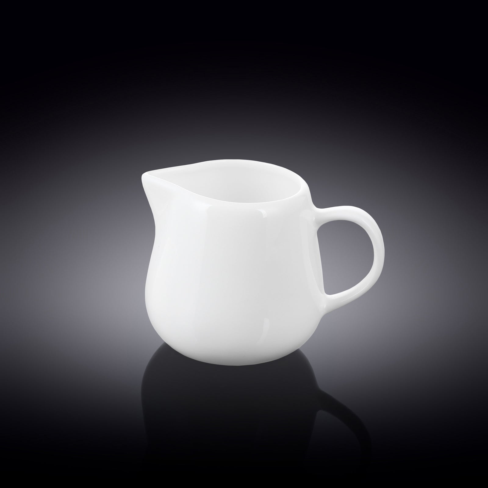 Wilmax White Porcelain Creamer - 200 ml - White