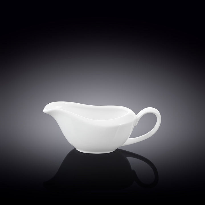 Wilmax Fine Porcelain White Sauce Boat 100 ml