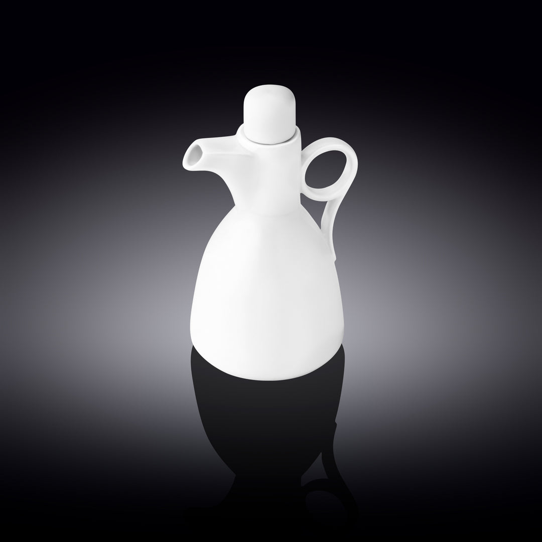 Wilmax Fine Porcelain White Oil/Vinegar Bottle 230 ml