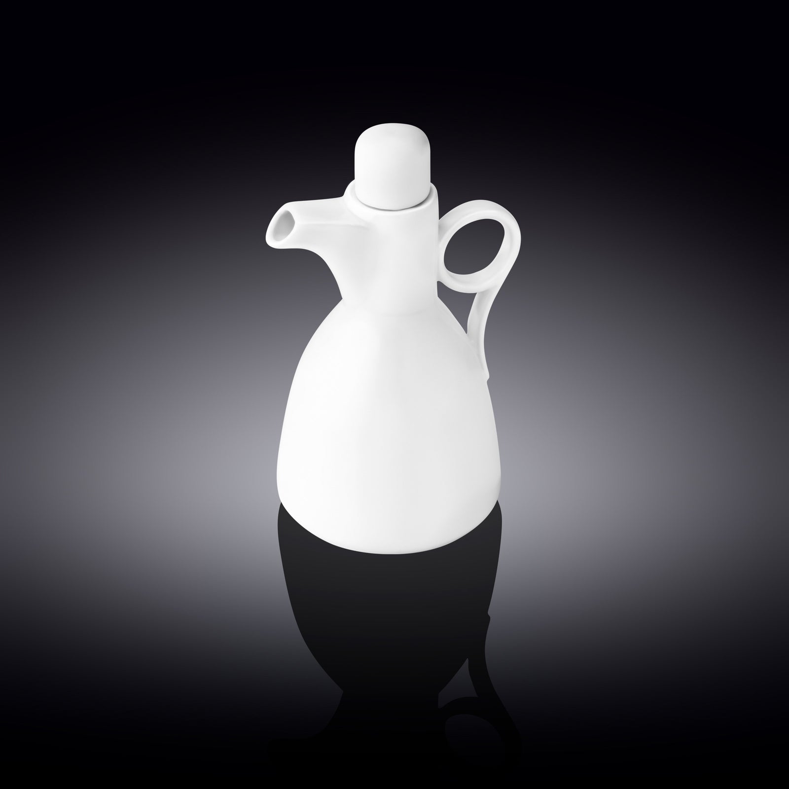 Wilmax Fine Porcelain White Oil/Vinegar Bottle 230 ml
