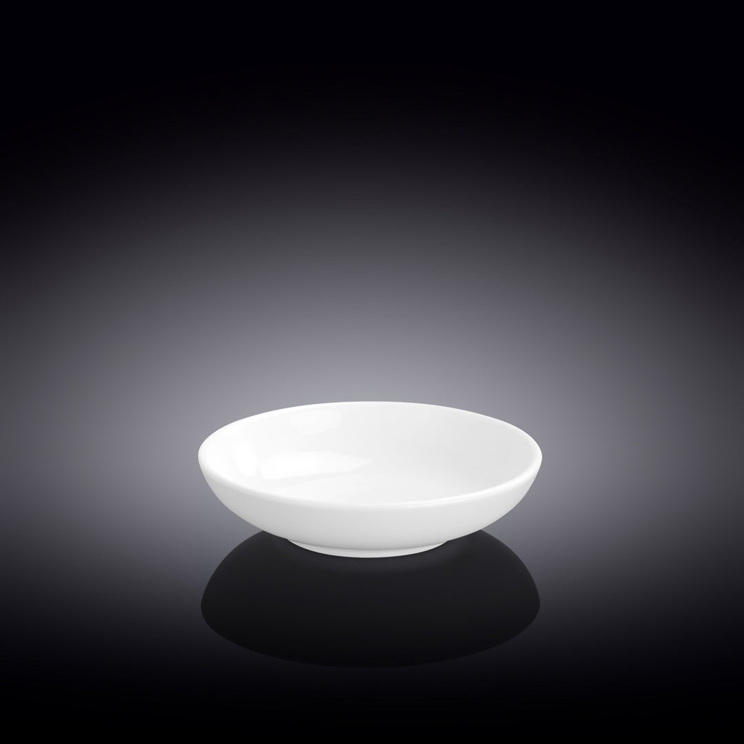 Wilmax White Soy Dish - WL-996078/A