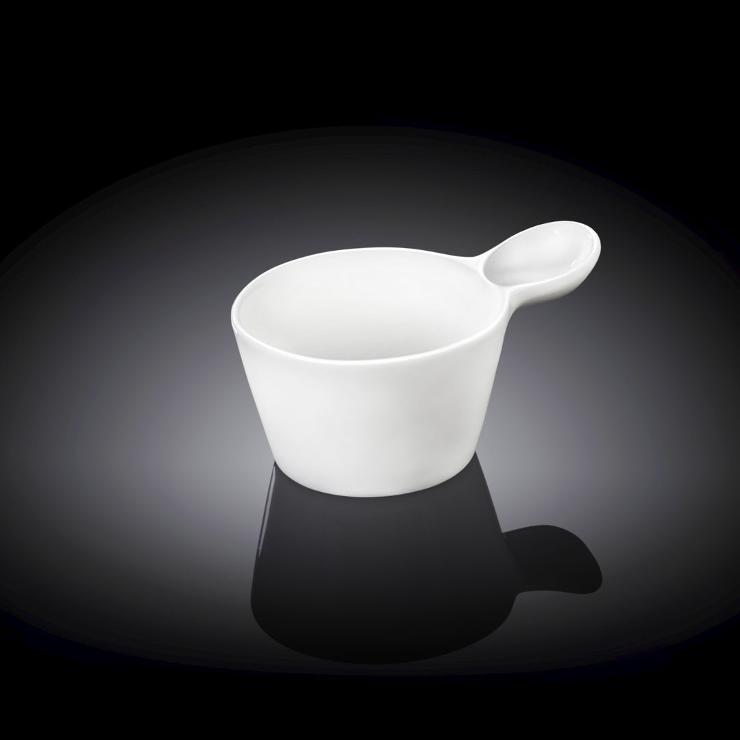 Wilmax White Snack Dessert Dish - WL-996104/A
