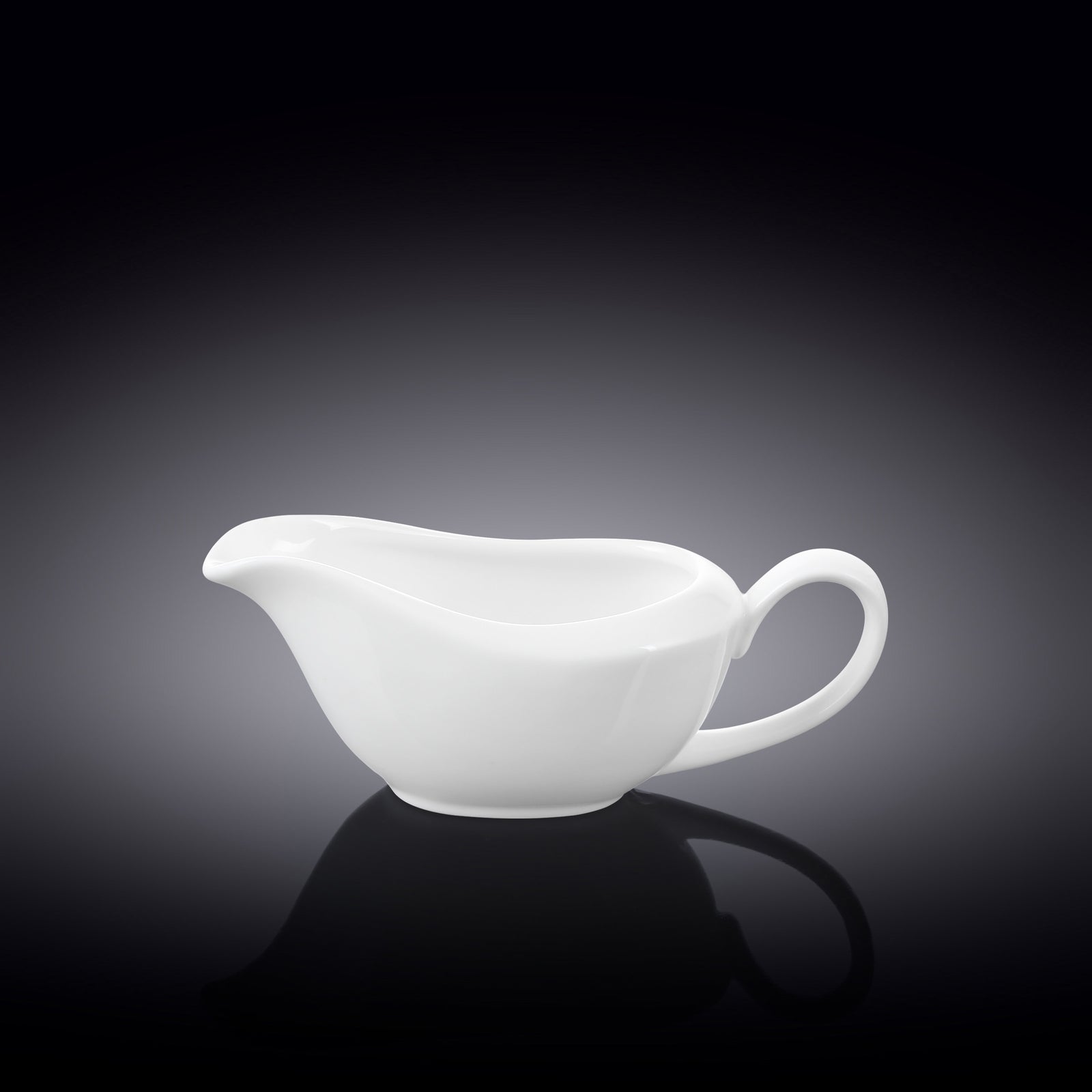 Wilmax Fine Porcelain White Sauce Boat 230 ml