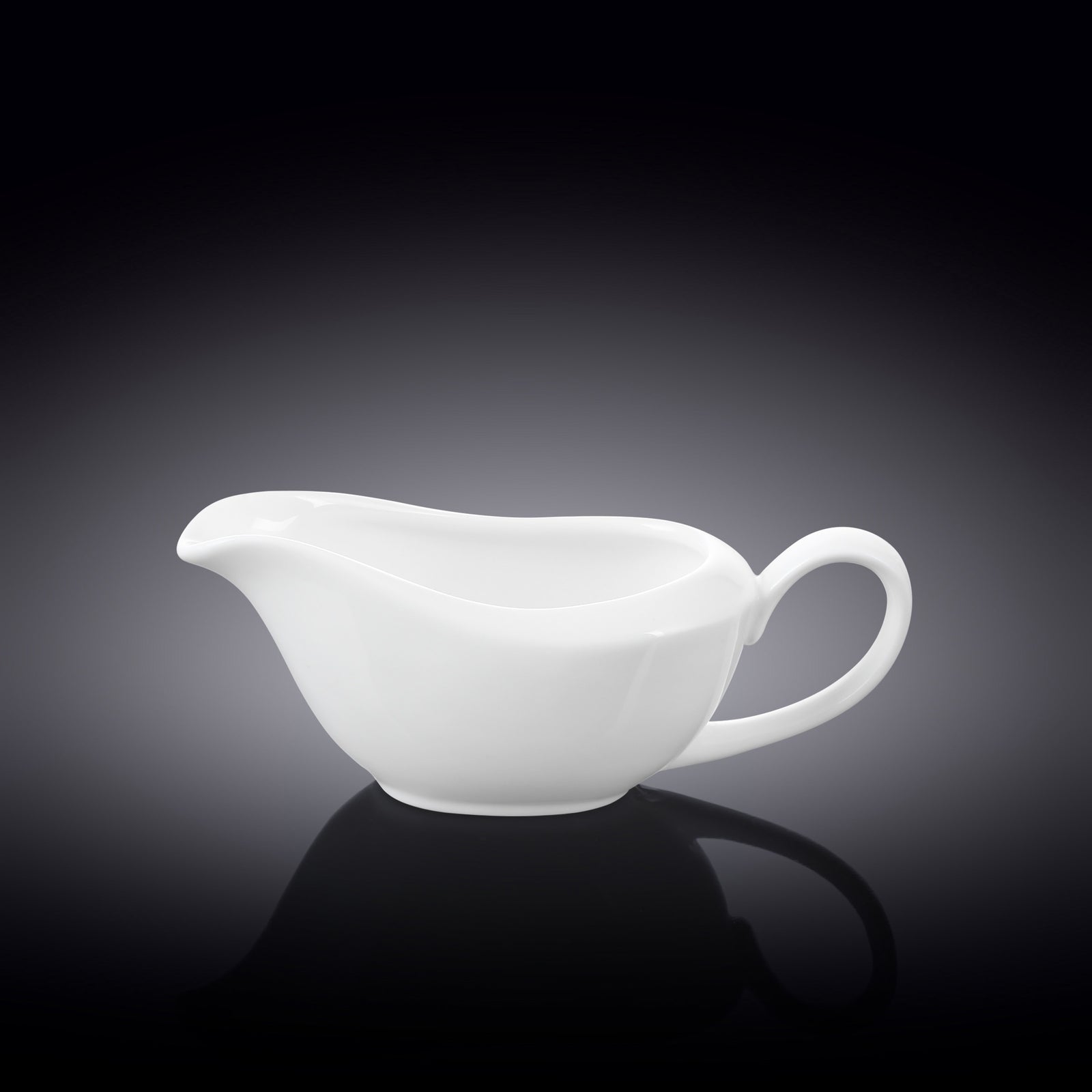 Wilmax Fine Porcelain White Sauce Boat 400 ml