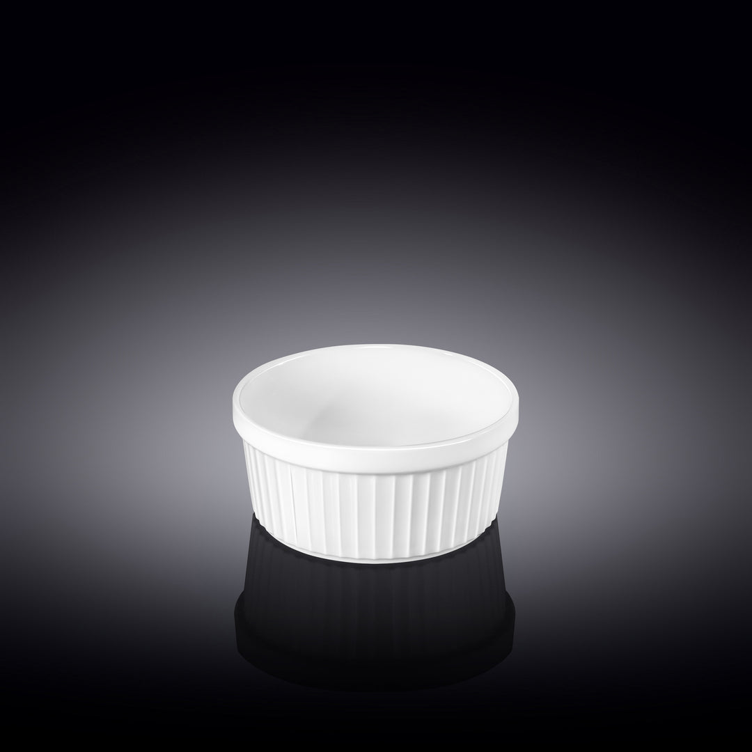 Wilmax England White Fine Porcelain Ramekin 10.5x5 cm 270 ml