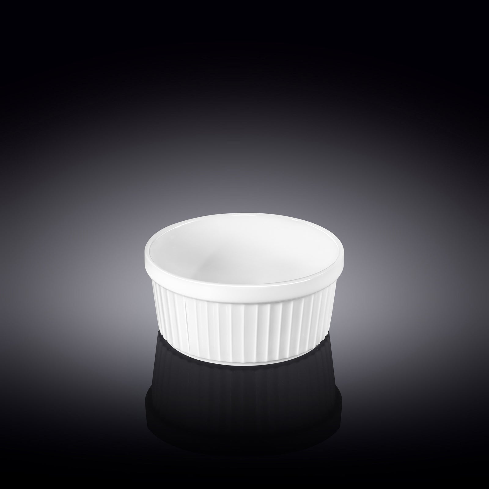 Wilmax England White Fine Porcelain Ramekin 12x5.5 cm 400 ml
