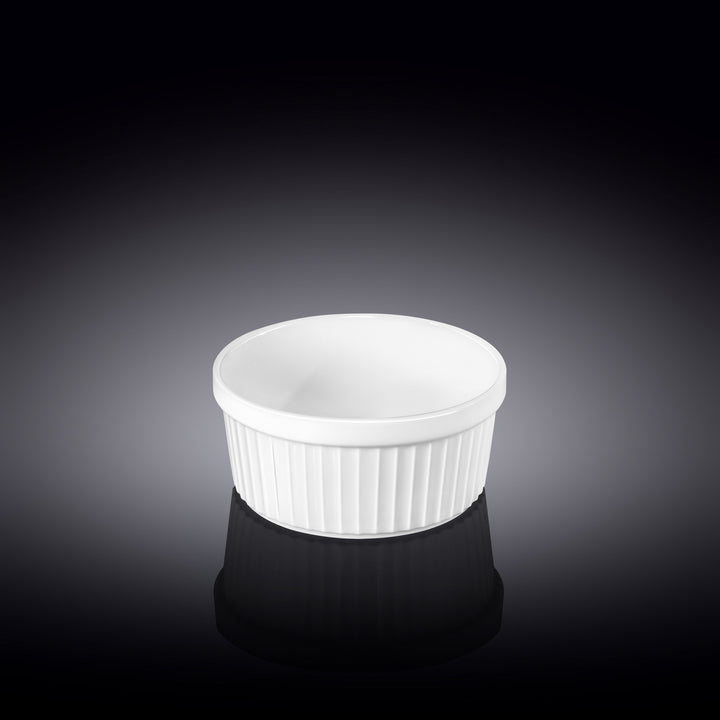 Wilmax England White Fine Porcelain Ramekin 12x5.5 cm 400 ml