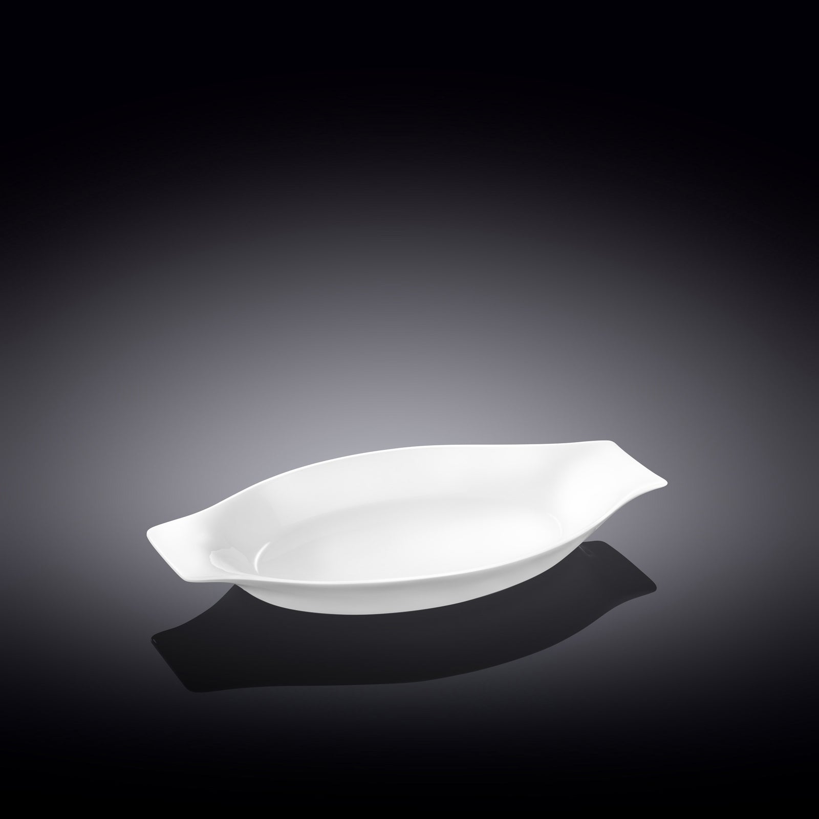 Wilmax White Fine Porcelain Oval Baking Dish – 20–25.5 cm - 20 cm