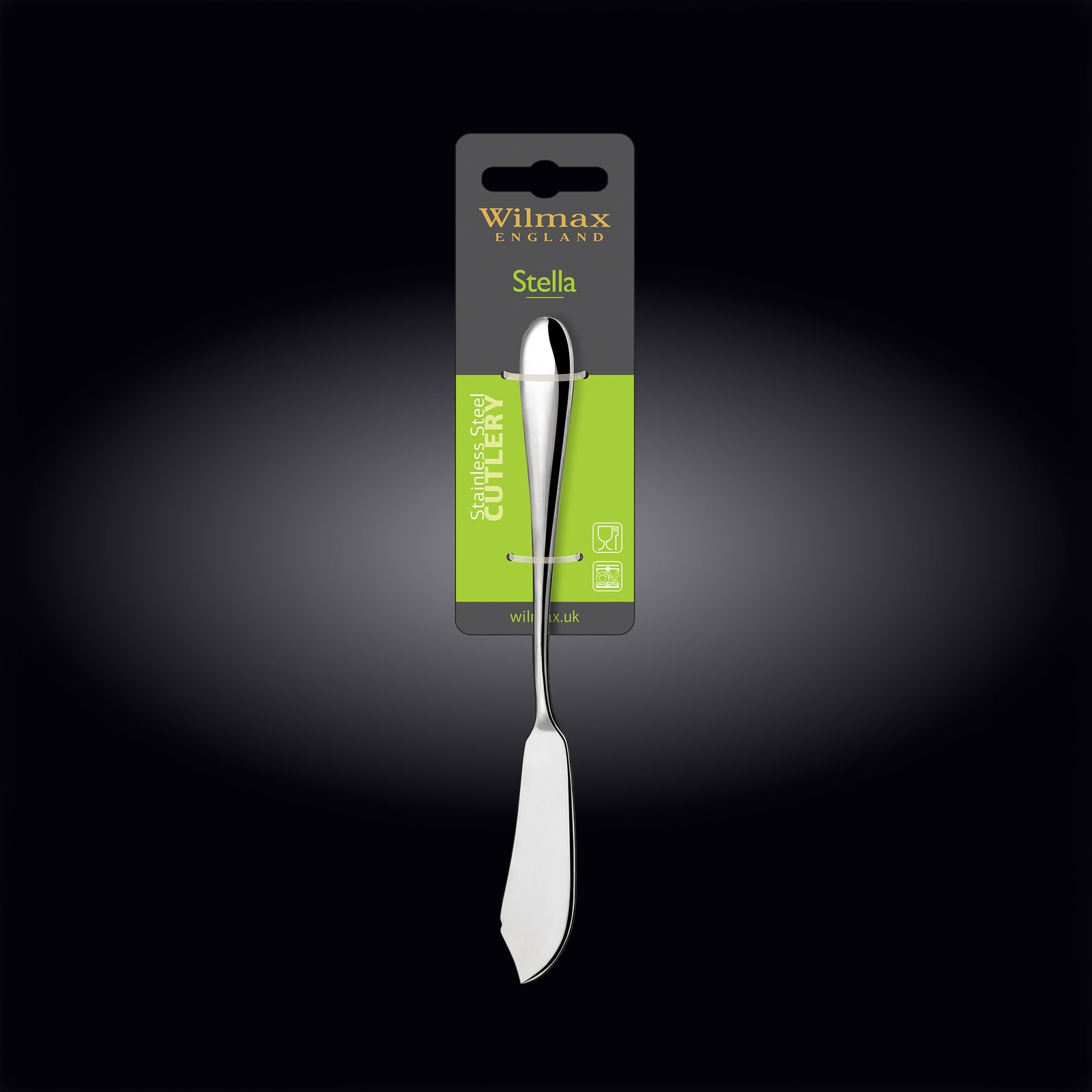 Wilmax England Stella Stainless Steel Fish Knife - additional product image