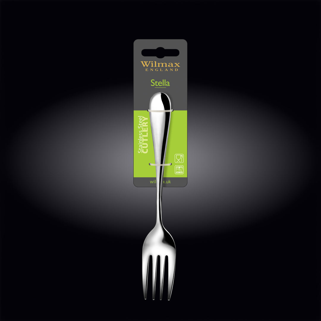 Wilmax Stella Stainless Steel Serving Fork - additional view