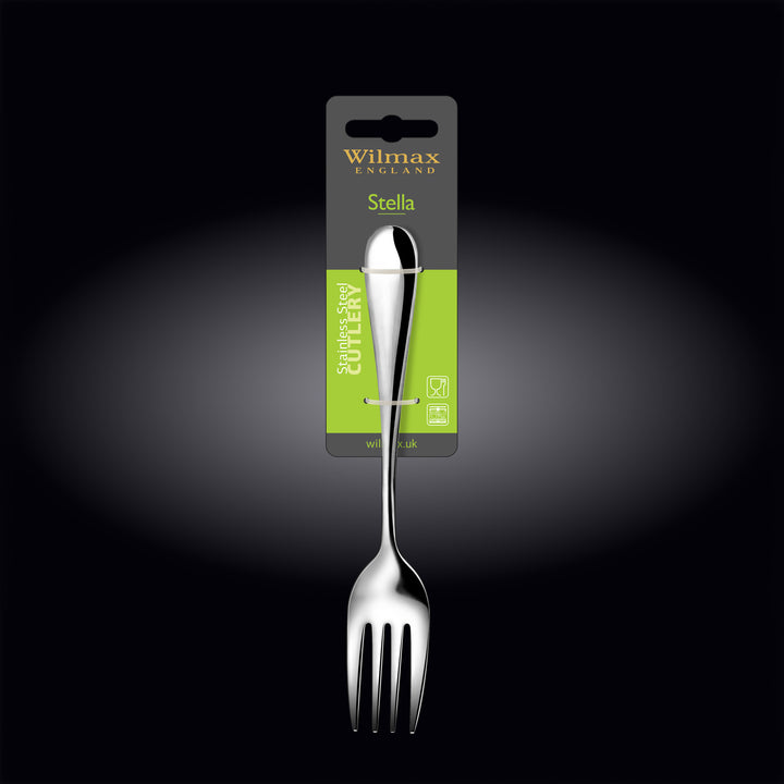 Wilmax Stella Stainless Steel Serving Fork - additional view