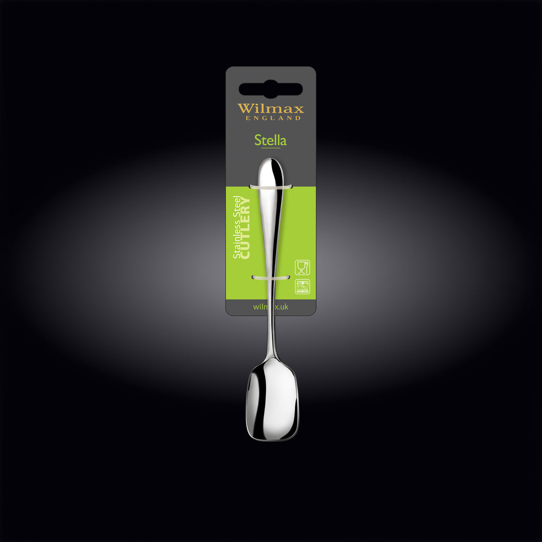 Wilmax Stella Stainless Steel Ice Cream Spoon - alternate view