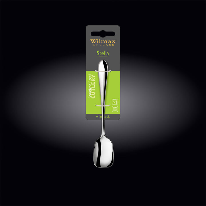 Wilmax Stella Stainless Steel Ice Cream Spoon - alternate view