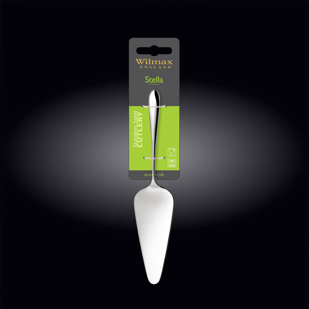 Wilmax Stella Stainless Steel Cake Server - alternate view